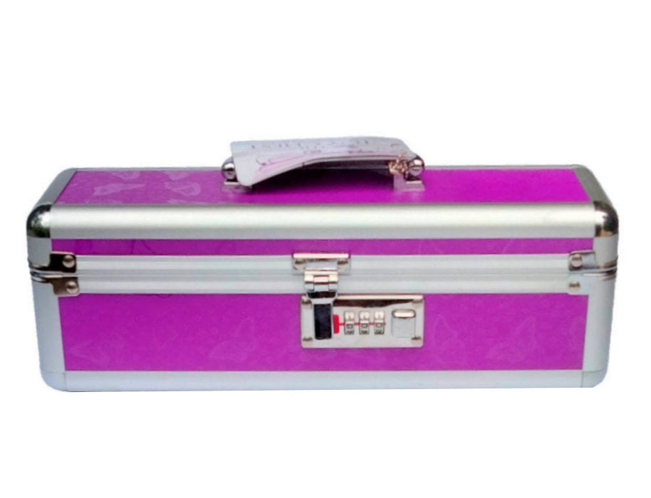 Lockable Vibrator Case Purple