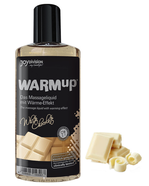 Warm Up White Chocolate Massage Oil 150ml