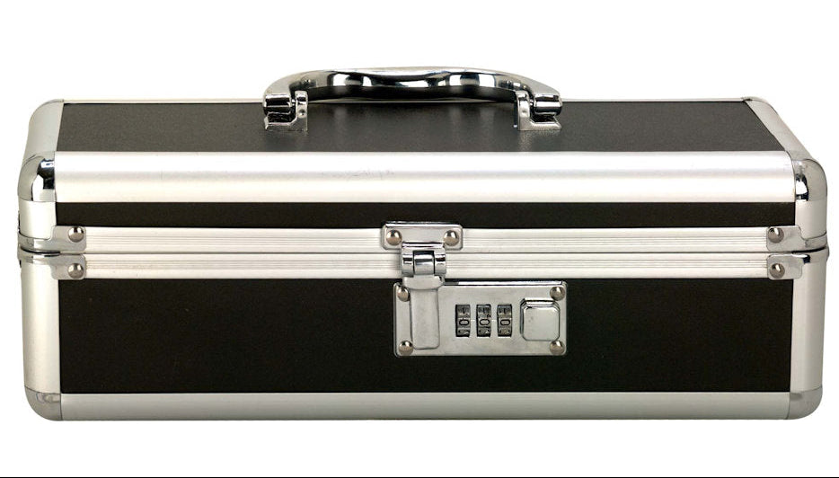 Lockable Vibrator Case Black