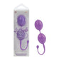 LAmour Weighted Silicone Balls Purple