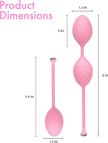 Pillow Talk Frisky Pink Kegel Balls