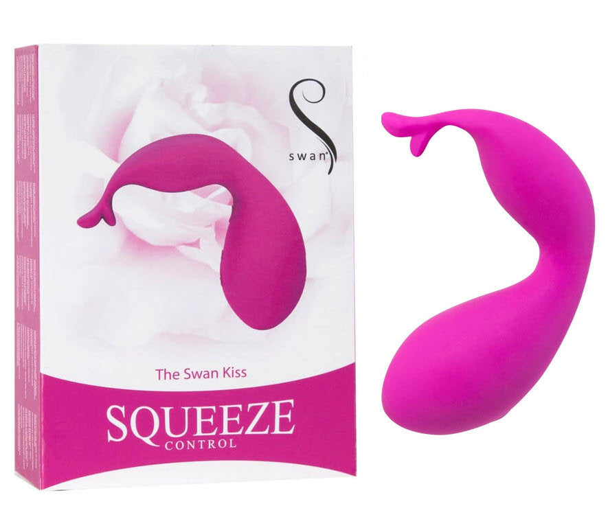 Squeeze The Swan Kiss Pink