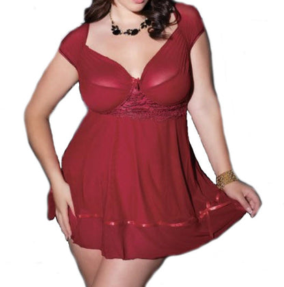Coquette Merlot Babydoll