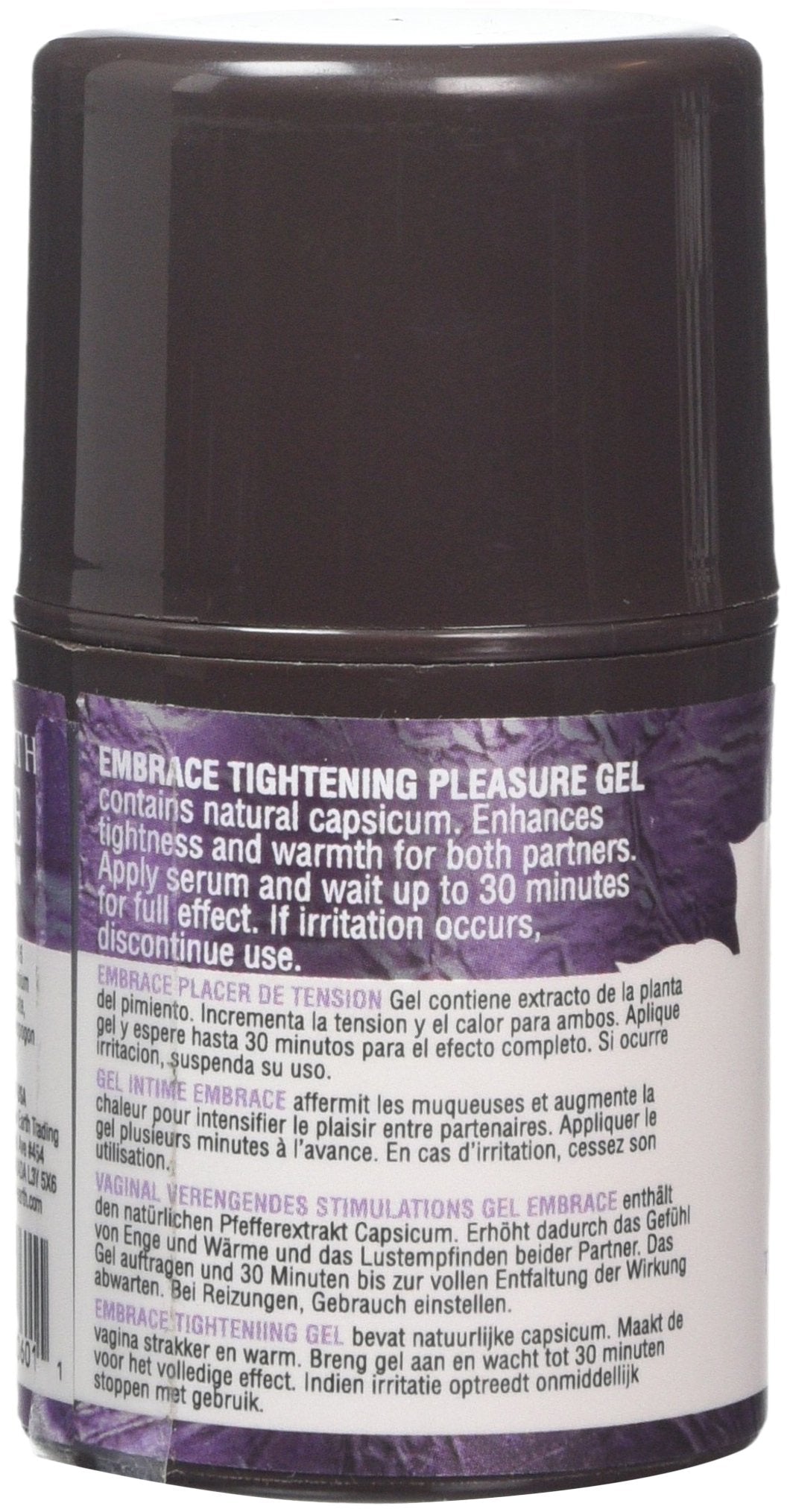 Intimate Earth Organics Embrace Vaginal Tightening Gel 30ml