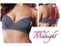 Grey Push-Up Sports Bra Strappy Back Large