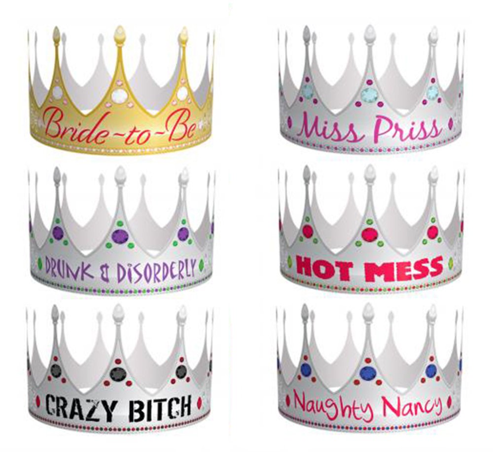 Bride-to-be Party Crowns