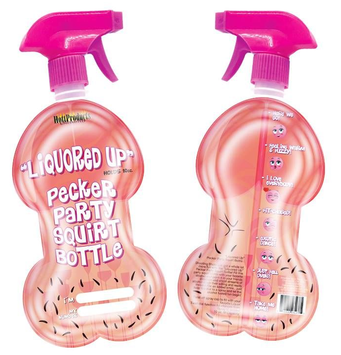 Liquored Up Pecker Party Squirt Bottle