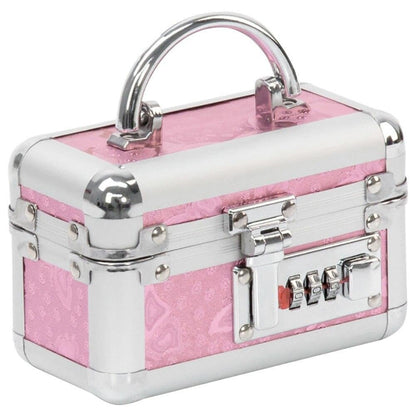 Lockable Mini Vibrator Case Pink
