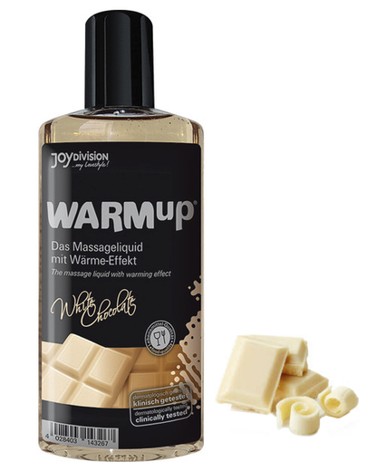 Warm Up White Chocolate Massage Oil 150ml